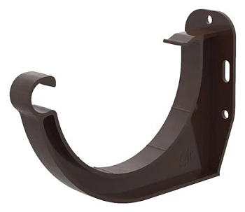 Кронштейн желоба коричневый RAL 8019 GLC PVC